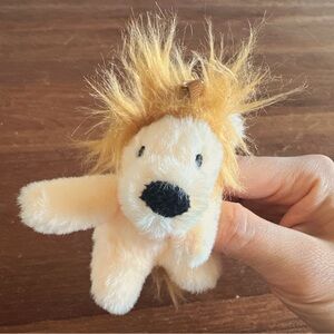 Cute Lion Plush Keychain Bag Charm Kawaii Stuffed Animal Mini Plush Toy